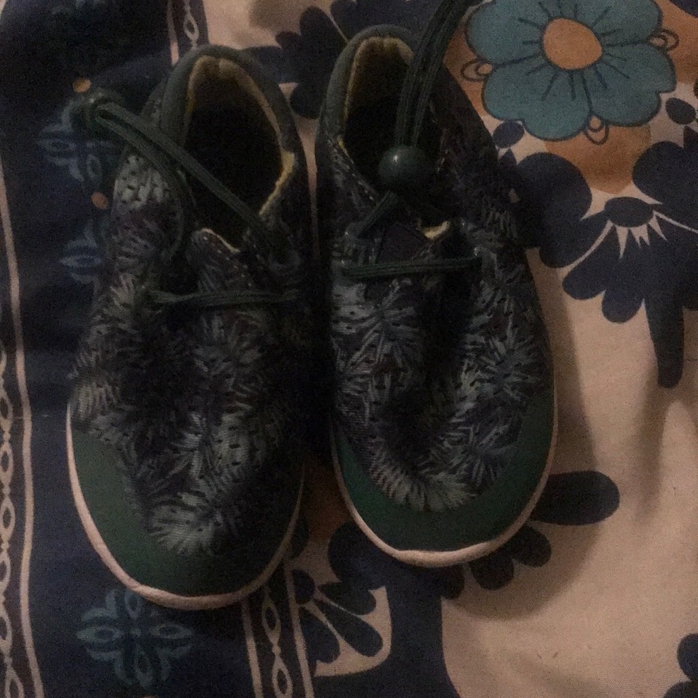 Some Forest Green Shoes